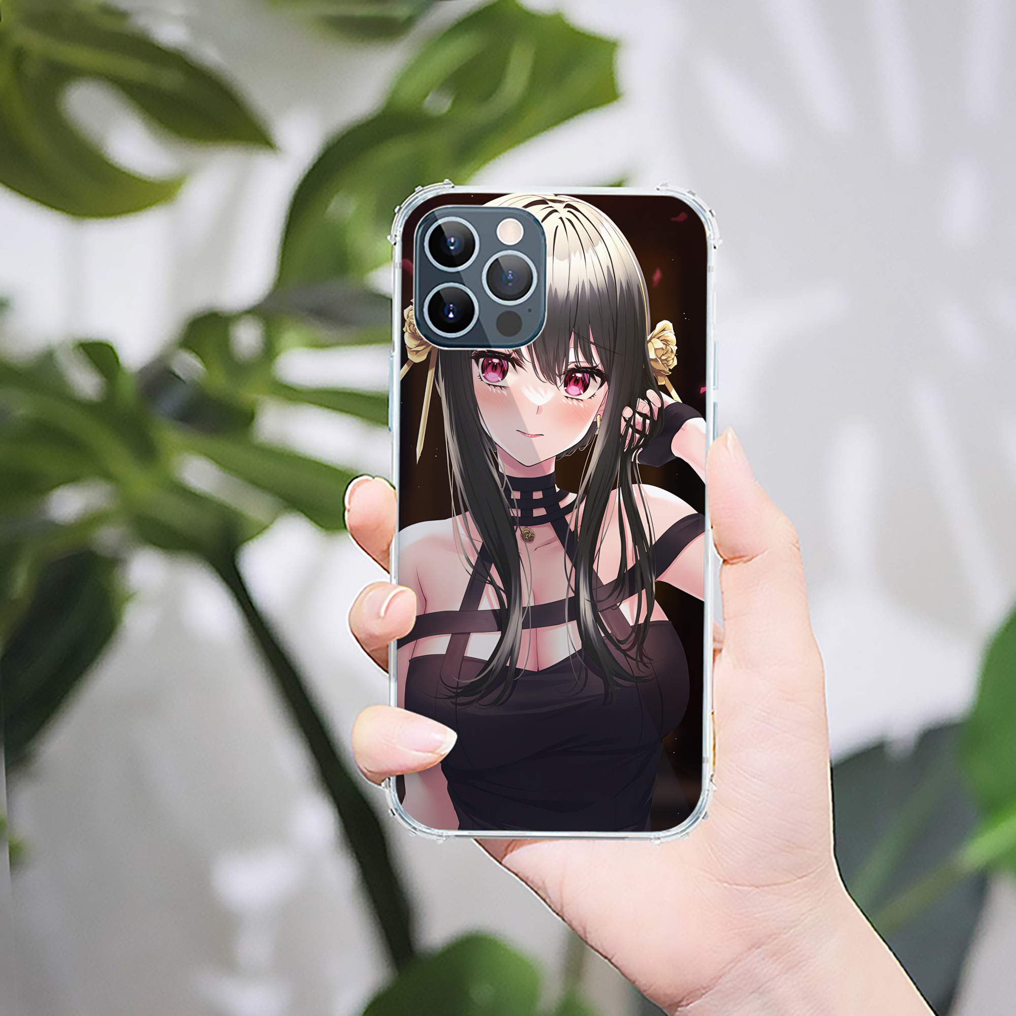 （画像用） SPY×FAMILY间谍家家酒 【iPhone 12シリーズ対応】透明スマホケース（クリアソフトケース）